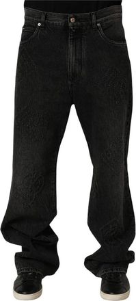 Dolce & Gabbana Heren, Jeans, Grijs, Maat: M