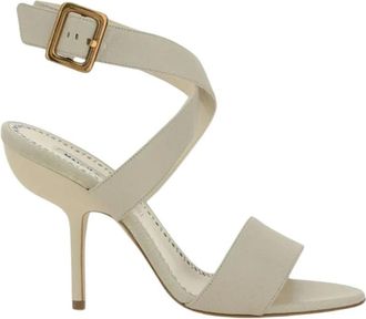 Manolo Blahnik Donna, Scarpe, Beige, 36 EU, new