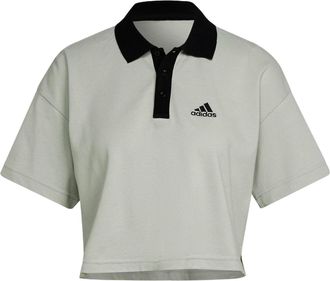 adidas (WMNS) adidas Short Polo Shirt Asia Sizing Purple HY5527