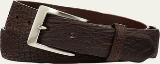 W. Kleinberg Mens Sharkskin Belt