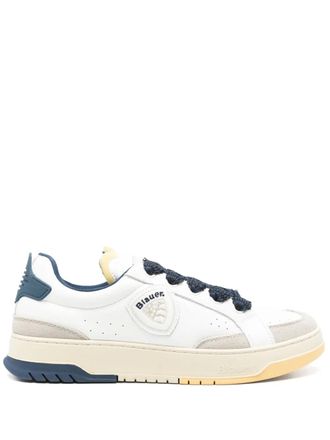 Blauer Harper sneakers - men - Calf Suede/Fabric/Polyurethane/Calf Leather/Fabric/Rubber - 41 - White