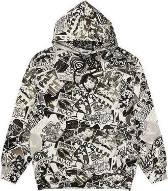 Palace Sticker Pack Hoodie Black P20CS042