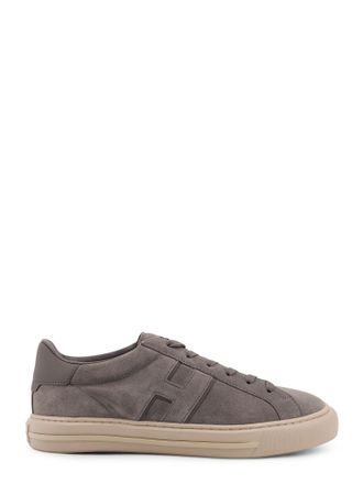 Hogan H691 Allacciato H Suede Low-Top Sneakers