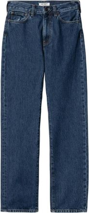 Carhartt Work in Progress Straight Jeans - Dames - Regular Fit Jeans - Blauw - W26 - Katoen - Jeans