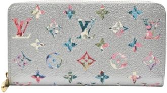 Louis Vuitton Pre-owned Wallets, female, Multicolor, Size: ONE SIZE Pre-owned Fabric Wallet