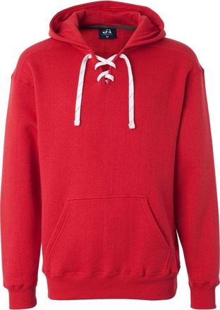 J. America Sport Lace Hooded Sweatshirt