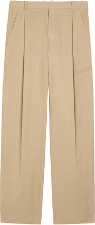 Vince Camille Wide-leg Woven Trousers - Beige - 4 (UK8 / S)