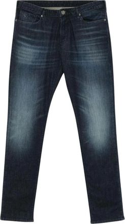 Emporio Armani J06 Jeans - Heren - Regular Fit Jeans - Blauw - W34 - Katoen - Jeans