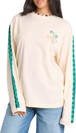 Billabong On Vacay Cotton Top in White Cap at Nordstrom, Size X-Small