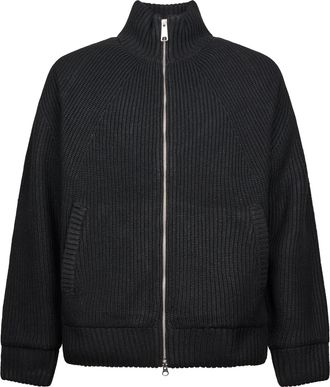 Carhartt Work in Progress Banley Chunky Ribbed Quilted Sweater Jacket