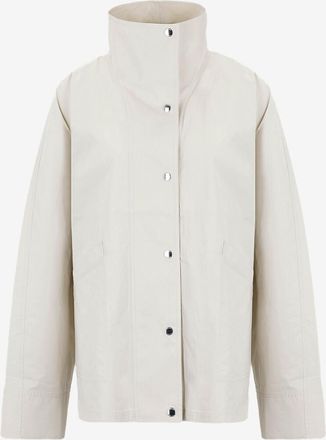 Toteme Wasserabweisende Baumwolljacke Summer Parachute