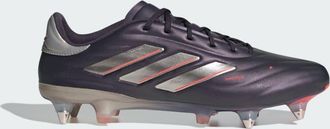 adidas adidas Performance Unisex Copa Pure 2 Elite Soft Ground Boots - Black & Silver Leather - Size UK 9