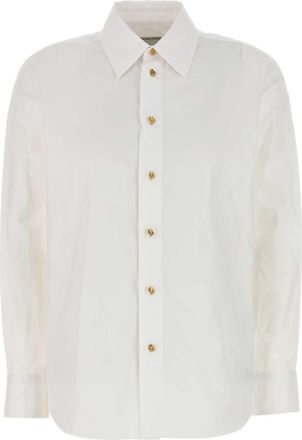 Bottega Veneta White Poplin Shirt