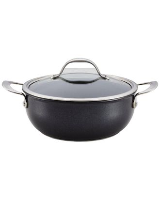 Anolon X Hybrid Nonstick Aluminum Nonstick Casserole Pan With Lid