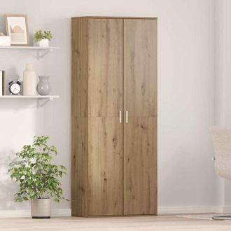 vidaXL Vidaxl - Highboard Roble Artisan 70 X 35 X 180 Cm Madera Contrachapada