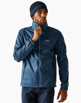 Regatta Mens Regatta Mens Lyle IV Waterproof Hooded Jacket - Navy - Size: 44/Regular