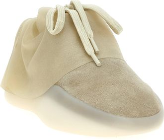 Fear of God Mens Beige Leather Sneakers