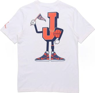 Nike Jordan Air Jordan AJ23 MENS Varsity Sports Crew-neck Short Sleeve White CV3410-100