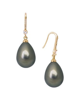 Saachi Saachi Colored Pearl Dangle Earrings