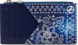 Louis Vuitton Pre-owned Wallets, female, Blue, Size: ONE SIZE Pre-owned Coin Card Holder