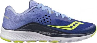 Saucony Womens Kinvara 8 Shoes In Navy/purple
