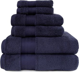 Superior 6Pc Turkish Cotton Towel Set