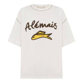 Alemais T-shirt Scuba - - Tops - Donna - Bianco - S