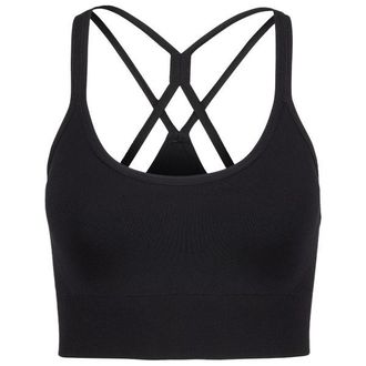 Stoic VegbySt. II Flow Seamless Bra Sport-BH f&uuml;r Damen | schwarz