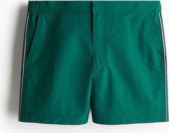 H&M Badeshorts mit Paspelierung - Green
