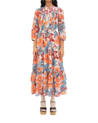 Banjanan Bazaar Dress In Celia Camellia