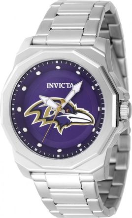 Invicta Nfl Baltimore Ravens Quartz Blue Dial Mens Watch 47927