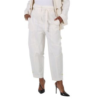 Stella McCartney Ladies High-waist Tapered Trousers, Brand Size 42 (US Size 10)