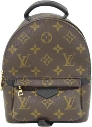 Louis Vuitton Pre-owned Monogram Rugzak - Dames - Vintage Rugzakken - Bruin - ONE Size - Vintage