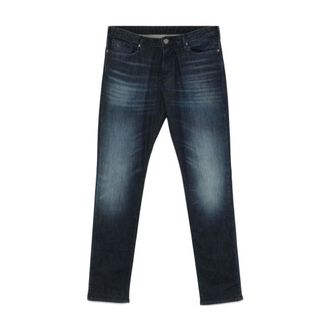 Emporio Armani Heren, Jeans, Blauw, Maat: W32