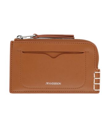 J.W.Anderson Rectangular Zip Smooth Leather Wallet