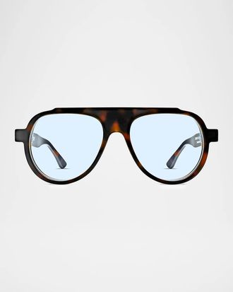 Thierry Lasry Men & apos;s Dynasty 610 Acetate Aviator Sunglasses