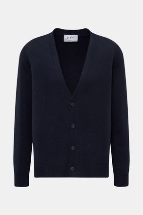 FTC Men - Cashmere cardigan navy