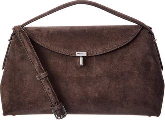 Toteme Toteme T-Lock Suede Satchel