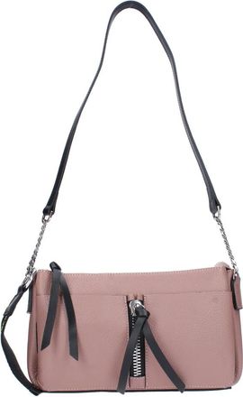 Rebelle Medea Schoudertas - Dames - Schoudertassen - Roze - ONE Size - Leer - Tassen