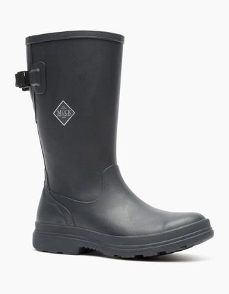 The Original Muck Boot Company Womens Muck Boots Rainscape Tall Rubber Womens Black Wellington Boots - Size: 6