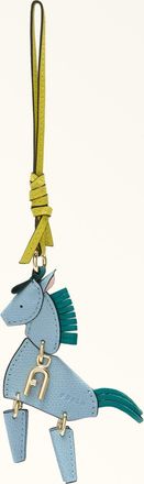 Furla Allegra Charm Toni Carta Da Zucchero Multicolore Pelle Stampata Donna