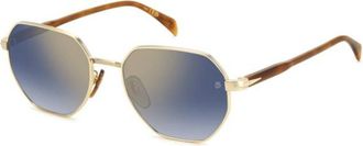 David Beckham DB 1162/F/S Asian Fit 06J/1V Mens Sunglasses Gold Size 56