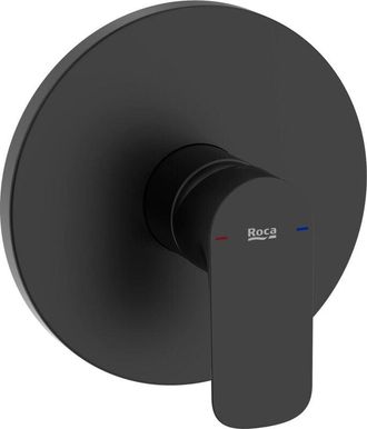 Roca Roca - A5a226enb0 Cala Grifo Monomando Empotrable Para Ducha Con Cuerpo Empotrable Negro Mate - Ref: A5a226enb0