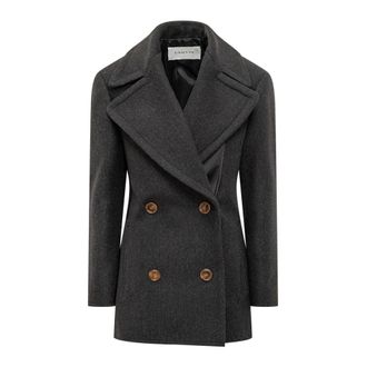 Lanvin Donna, Cappotti, Grigio, S, new