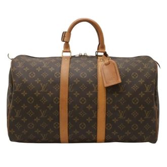Louis Vuitton Pre-owned Weekend Bags, unisex, Brown, Size: ONE SIZE Pre-owned Vintage Boston Bag