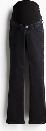 H&M MAMA Slim Flared Jeans - Grau