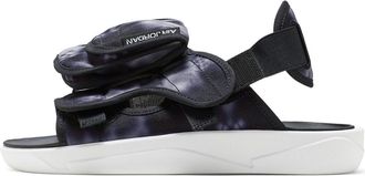 Nike Jordan Air Jordan LS Slide Cozy Non-Slip Outdoor Sports Sandals Black White Tie Dye Black White CZ0791-005
