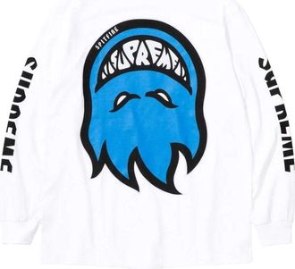 SUPREME x Spitfire SS26 Bighead L/S T-Shirt White SUP-SS26-335-WHT