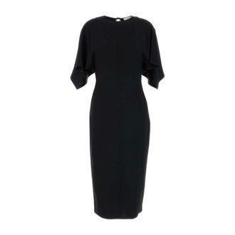 Stella McCartney Stella McCartney, Midi Dresses, female, Black, Size: 2XS Dress