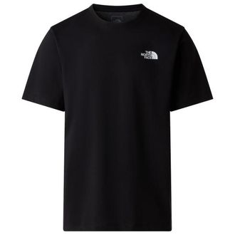 The North Face Monte Short Sleeve Tee-Graphic T-Shirt f&uuml;r Herren | schwarz